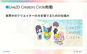 Live2D EuclidƤ餫ˡCubism 3.0ʤɿ³äalive 2016״Ĵֱݡ