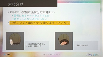 Live2D Euclidのモデルはどうやって作るのか。alive 2016セッションレポート