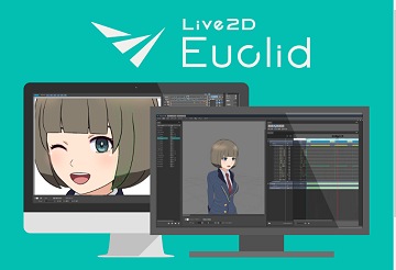 Live2D Euclidのティザーサイトオープン