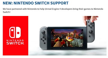 Unreal Engine 4.15꡼BlueprintCܡܥѴNintendo SwitchΥݡȤʤ¿εǽɲ