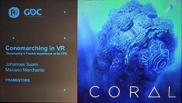 GDC 2018Cone Marchingˡե饯VRCORAL