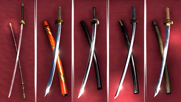 国宝を含む日本の名刀10振りを再現したUnity&UE4向けアセットがカミナリゲームスから発売に