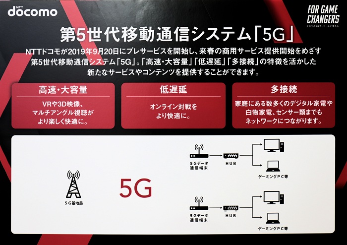 TGS 2019NTTɥ⤬ʤ5Gȥ꡼ߥ󥰡ܻİԻåǿϸΤ